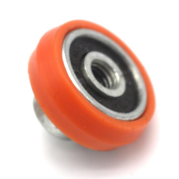 Orange Pulley Wheel Small Ball Bearing Wheel for Window Roller