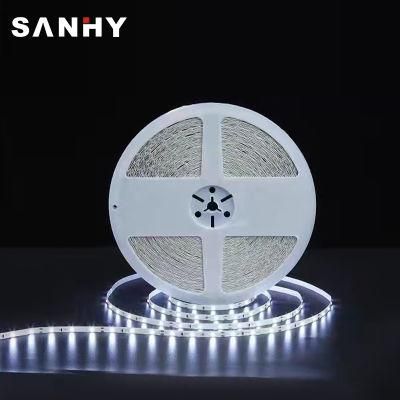 Manufacturer High Quality 5m Waterproof LED Light Strip 60LEDs/M 12V/24V 12W 2835 SMD Flexible LED Strip Light