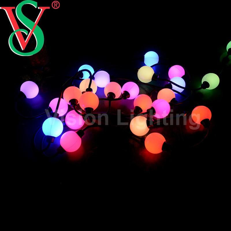 IP65 Outdoor Use DMX Christmas Decoration Ball String Light