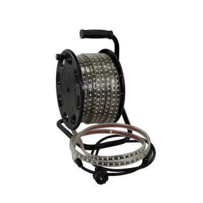 230V Work Light LED Strip 5050-60 with Linkable Design Mobile Reel Outdoor Indoor Use 6000K