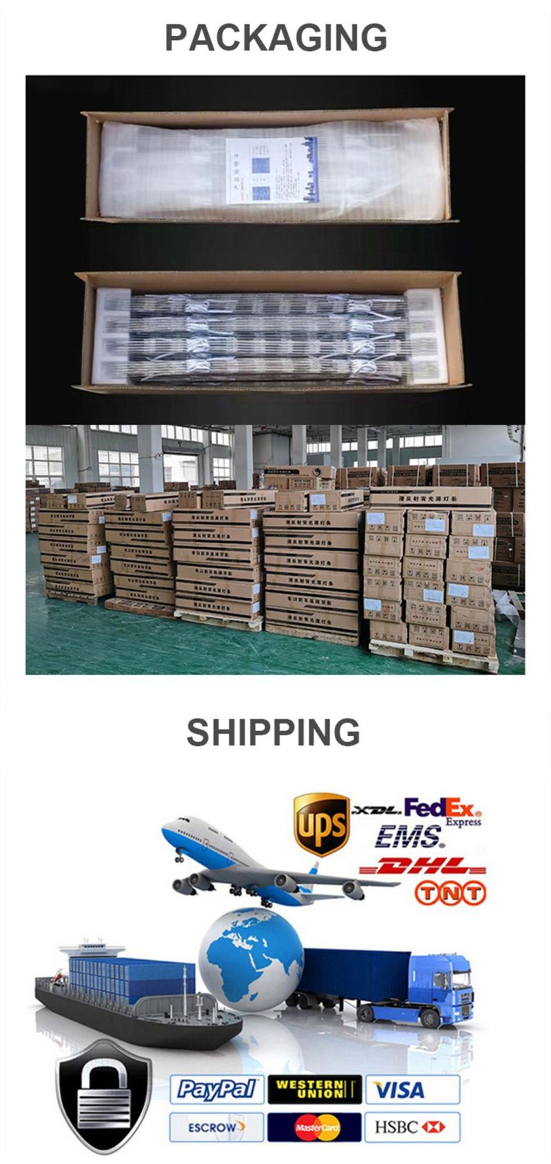 Customization LED Strip Bar Light Strip Subway Light Box 12V LED Strip