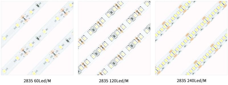 LED Light 60LED LED Strip DC12 Non-Waterproof Light with CE Certificate