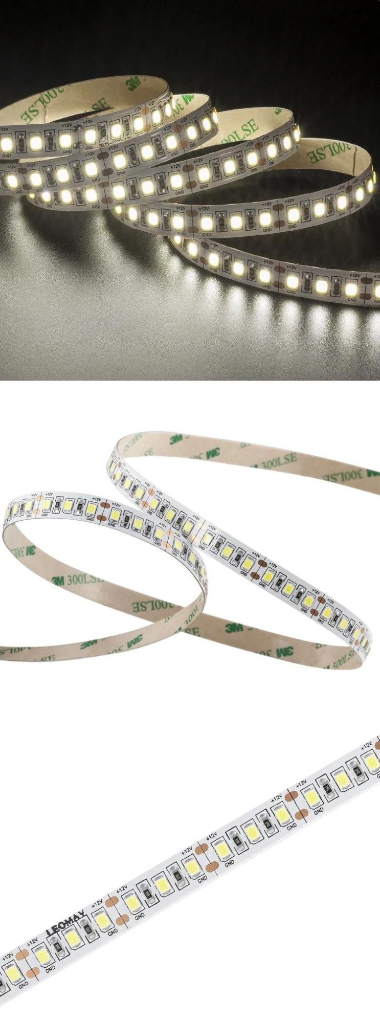 IP20/IP65/IP67 2835 600LEDs 12V/24V light 5mm LED Strip