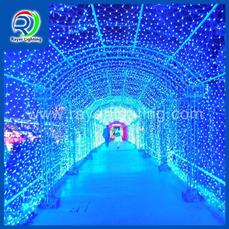 Flashing Christmas Addressable RGB LED Intelligent Net Lights