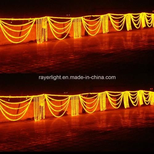 LED Curtain Lights Outdoor Christmas Decoration Festival Light