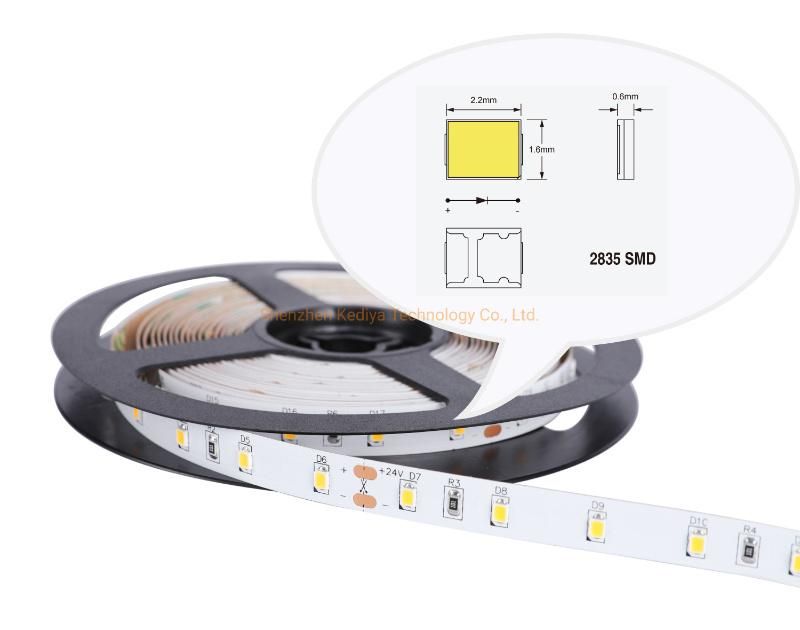 5050/2835 High Lumen LED Strip Flexible LED Strip Light for Aluminum Profile