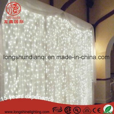 300LEDs 9.8feet LED Curtain Lights for Christmas Decoration