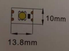 SMD LED Strip Light 5050 72LEDs/M DC24V for Backlight