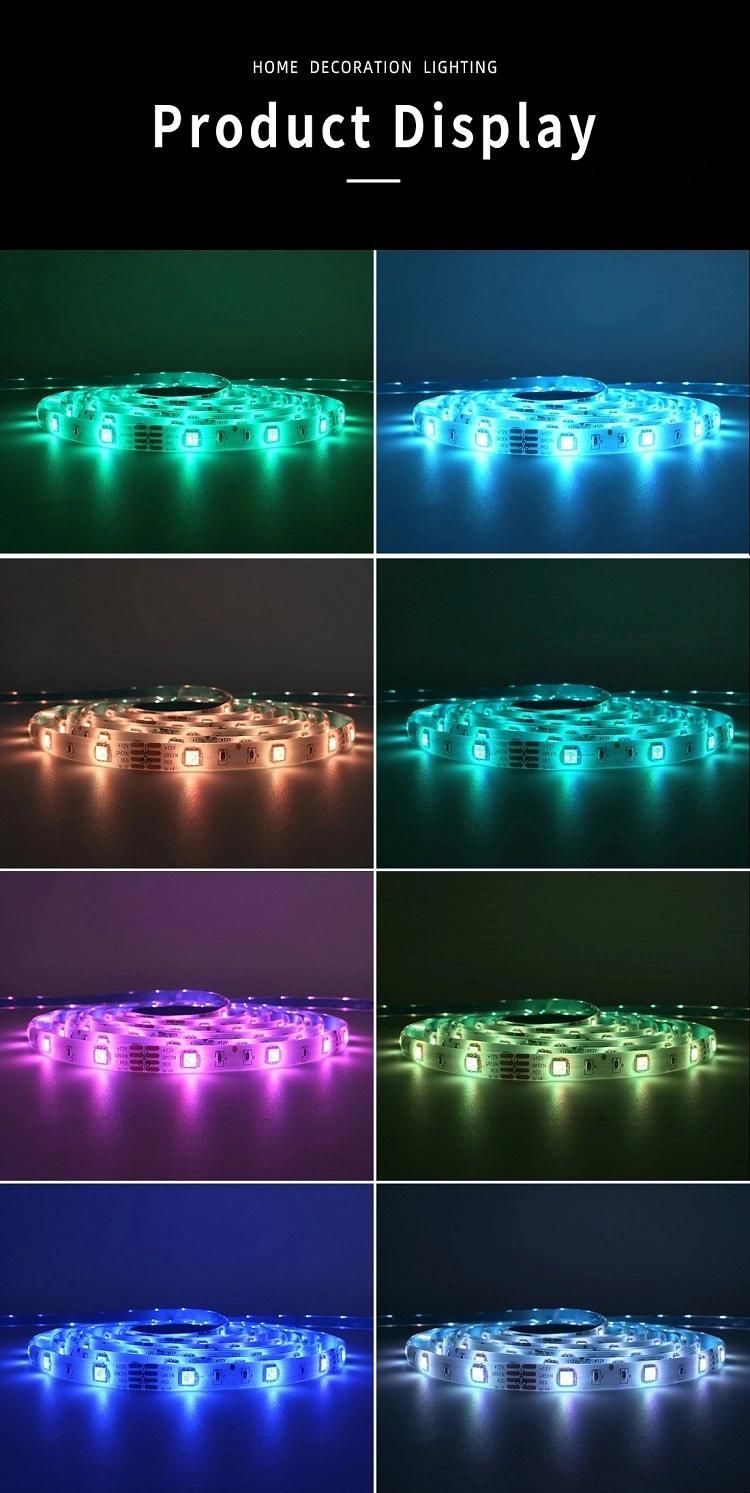 LED Strip Lamp DC12V IP65 WiFi Smart LED Strip Light RGB LED Strip