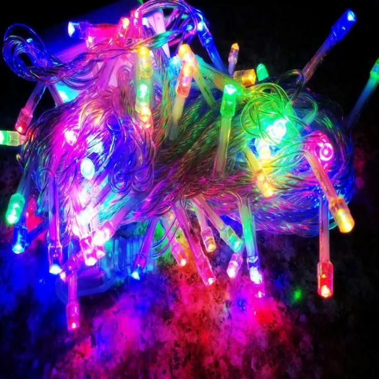 110V LED Decorative Serial Lights String for Holiday Christmas