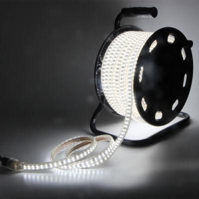 220V/230V High Brightness 1500lm/M 2835-180 Portable Reel LED Strip 15m Kit 6000K