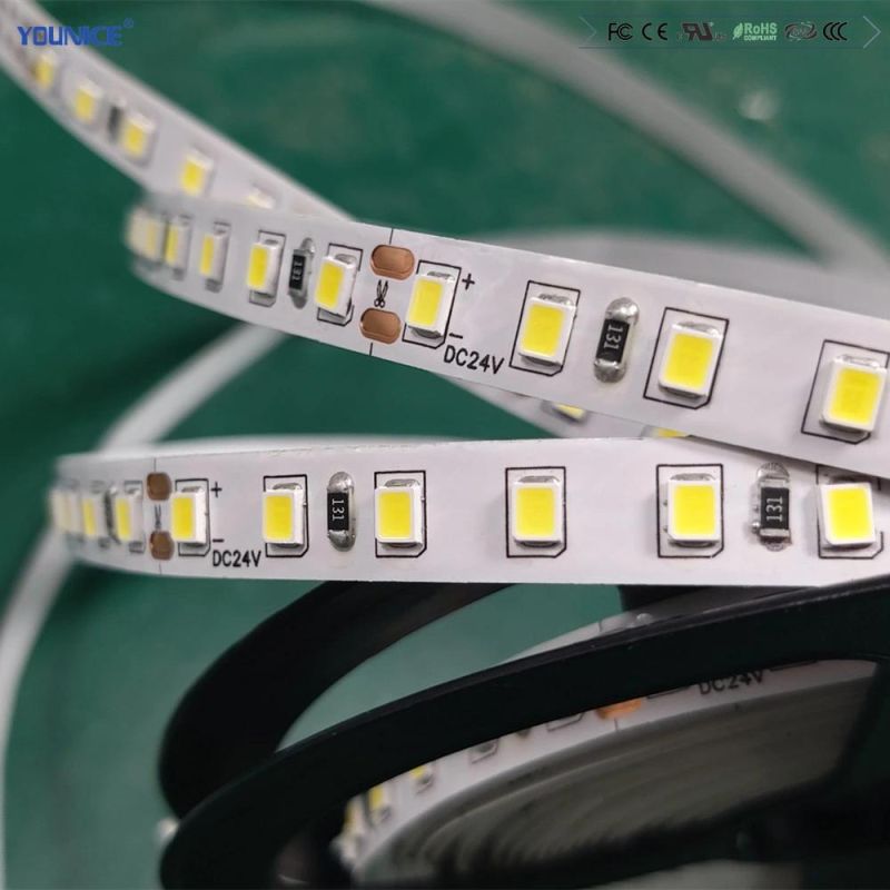 120LED/M DC24V 8mm Width 4000K SMD2835 LED Tape Light Flexible Strip