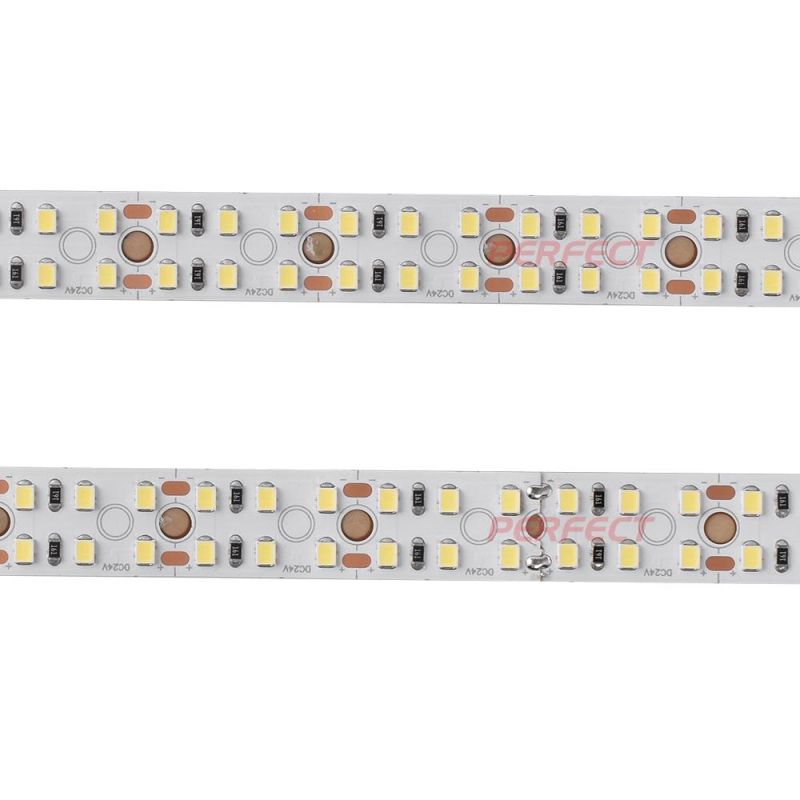 High Brightness DC24V 2835 LED Strip240LEDs/Meter Double Rows 15mm PCB