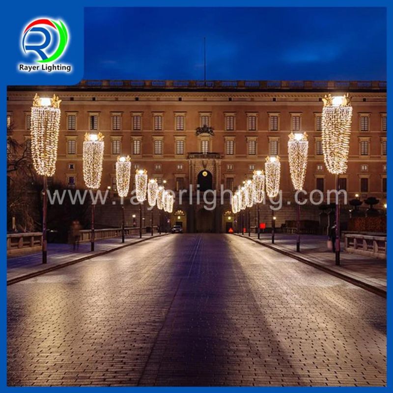 1.8m High Tree Lights Decorative LED Crystal Christmas Tree Decoration LED Motif Light