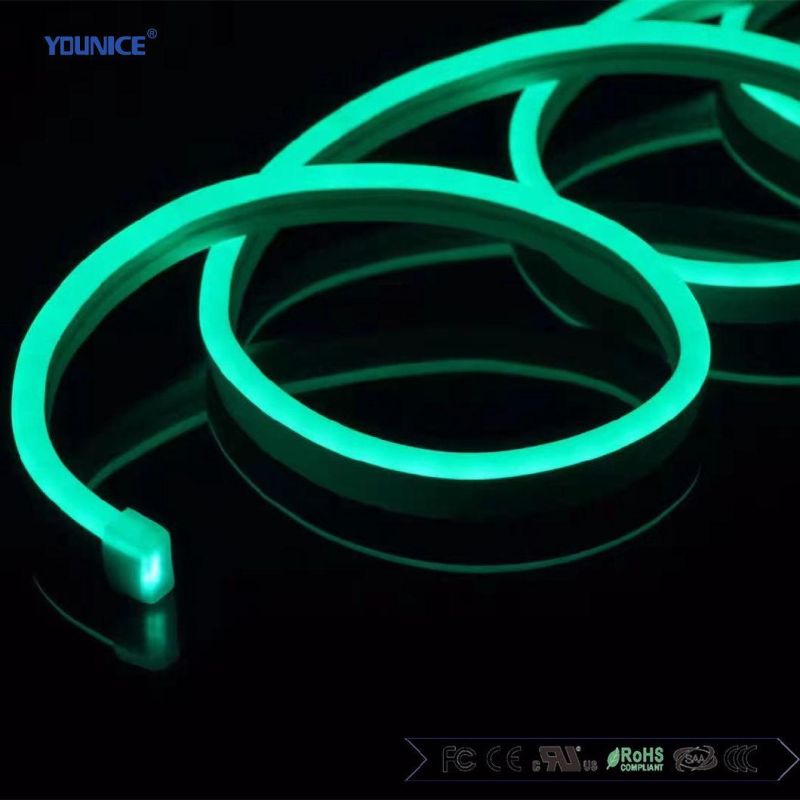 R/G/B/Y/O/W/W DC24V Size 5*12mm Side Bending LED Flexible Neon Rope Strip