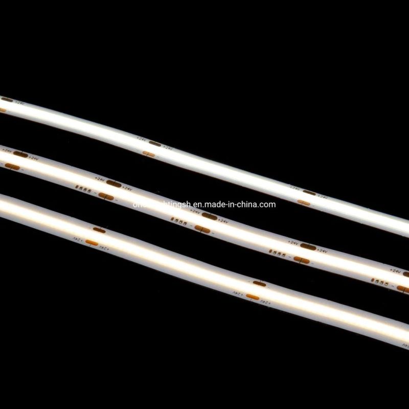 Waterproof IP 65 COB Decoration Light LED Flexible Strip Lighting