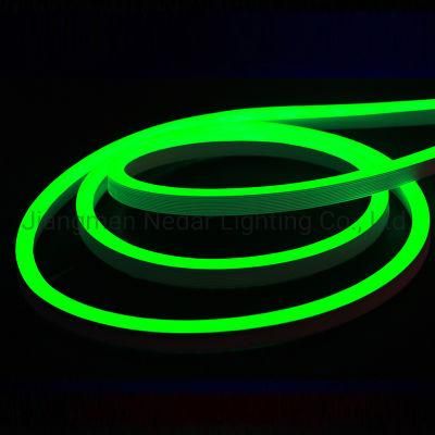 Christmas Light Home Decorate Mini Size 230V 9*14mm LED Flex Neon Green Color with Ce