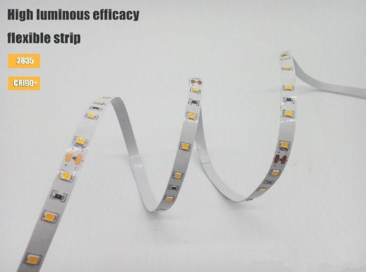 12V 24V 2835 LED Strip Lighting 120 LED/M Waterproof Flexible LED Light LED String Decoration LED Strip for Commercial Lighting