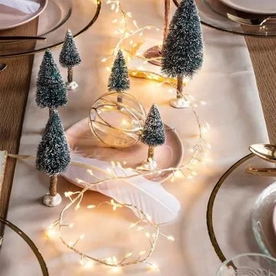 3m 100 Plug Adapter Firefly Cluster Lights Copper Wire Fairy Lights for Wedding Christmas Tree Room Decoration