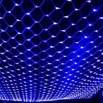 24V 2*1m 168LEDs PVC Copper Wire Large Net LED Lights for Wedding