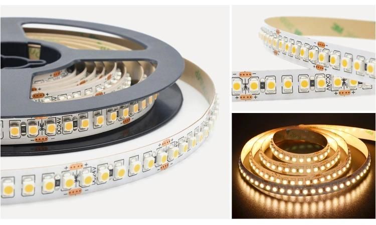 High CRI SMD3528 60LED 6W Green Color LED Strip DC24 Strip for Decoration