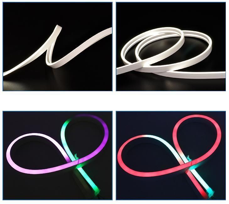 Wholesale RGB Sync Double Side LED Neon Flex Light Strip Light for Christmas Lights