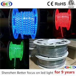 230V 110V LED Flexible Strip ETL Christmas Lighting Outdoor 50m/Roll