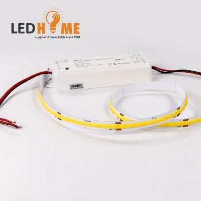 DOT-Free CCT DC24V Flex COB LED Strip with 3 Years Warranty for LED Linear Light