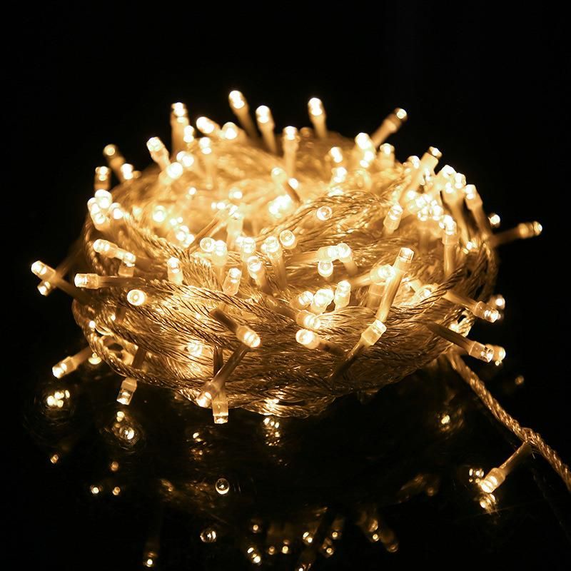 Decorations Waterproof Connectable Christmas LED Rubber String Lights