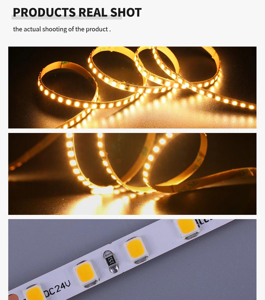 High Lumen High CRI LED Light SMD2835 LED Strip 5mm 120LEDs/M