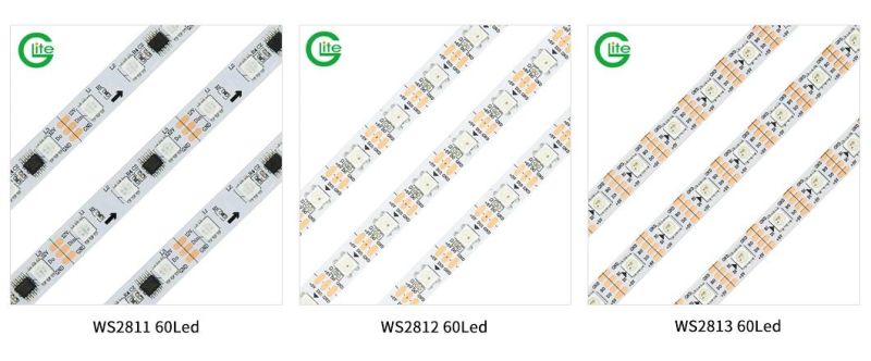 Addressable Ws2812 DC5V 144LED Flexible Programmable 5050RGB Magic LED Digital Strip