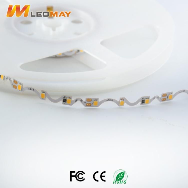 Super Bright SMD2835 60LEDs/m S shape 12V Indoor Lighting LED Strip Light