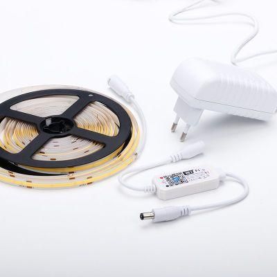 WiFi LED Strips CRI 80 90 2700K 3000K 3m High Density 24V White LED Strip