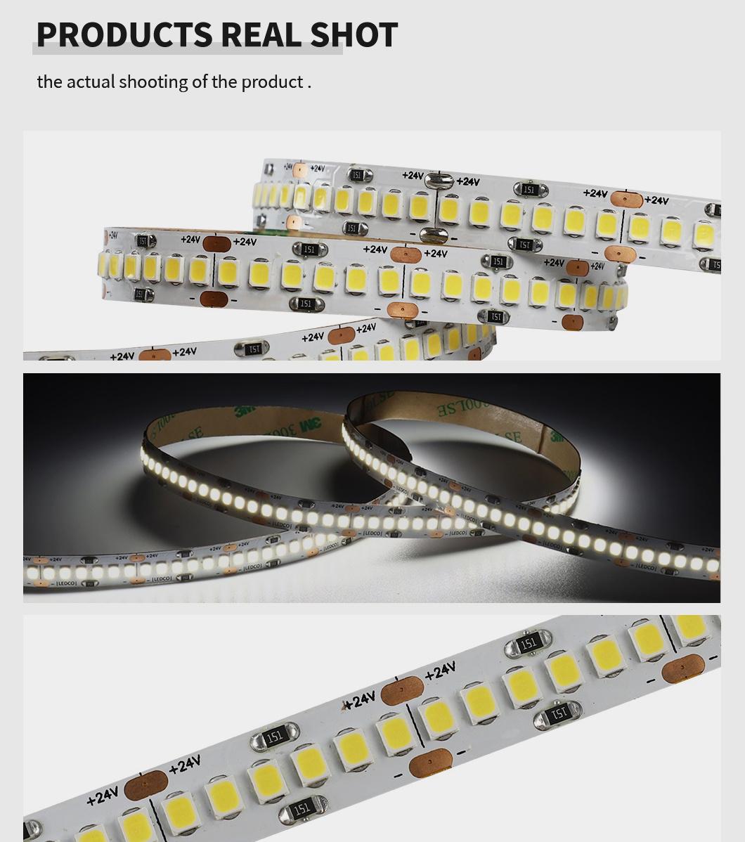 High Lumen 24-26lm/LED 240LEDs/M SMD2835 Flexible LED Strip Light