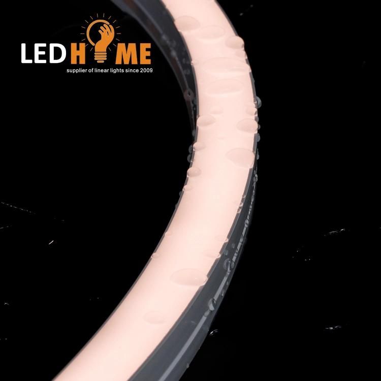 Customize Diffuser Mini Flexible Neon LED Silicone Extrusion Tube Waterproof IP65/67 Neon Flexible LED Light Strip