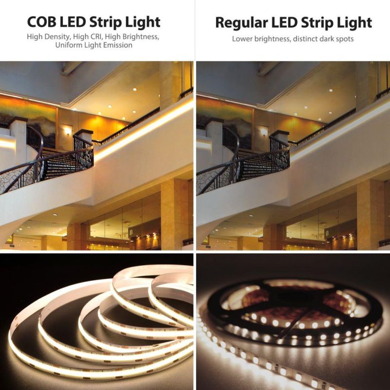 Full Color Changing COB RGB LED Strip Light