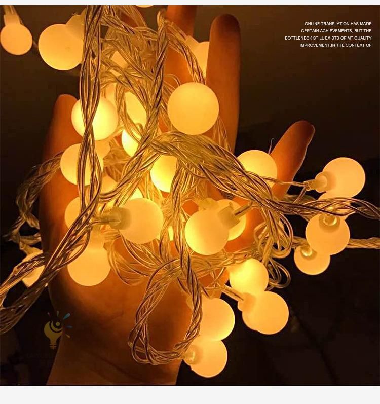 LED String Lights for Christmas Day Decoration Christmas Light Chain Outdoor/Indoor Light