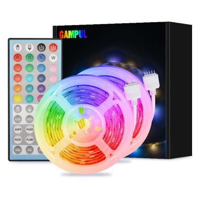 LED Strips Lights 1.5m*2 with Motion Sensor Car LED