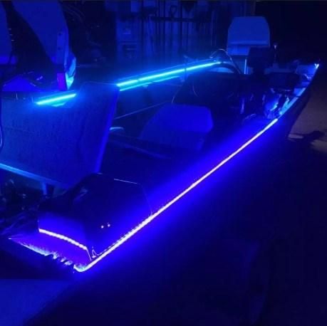 Boston Marine Boat LED Strip Lights No Drilling Install Bow Lights Deck Lights Courtesy Lights Interior Lights