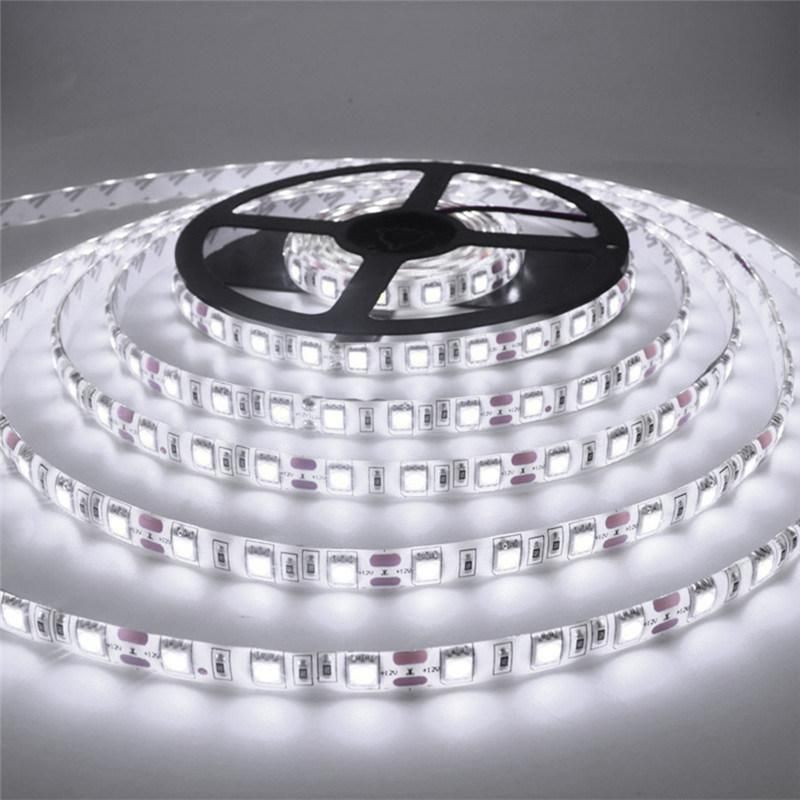 5m / Roll LED Strip 2835 Luminous Flux More Higher Than Old 3528 5630 5050 SMD LED Strip Light 60LEDs/M 12V Lamp String Decor