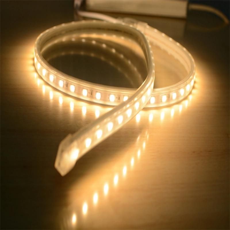 Super Bright 50m/Roll Packing AC120V 240V 3528 5050 Flexible LED Strip Tape