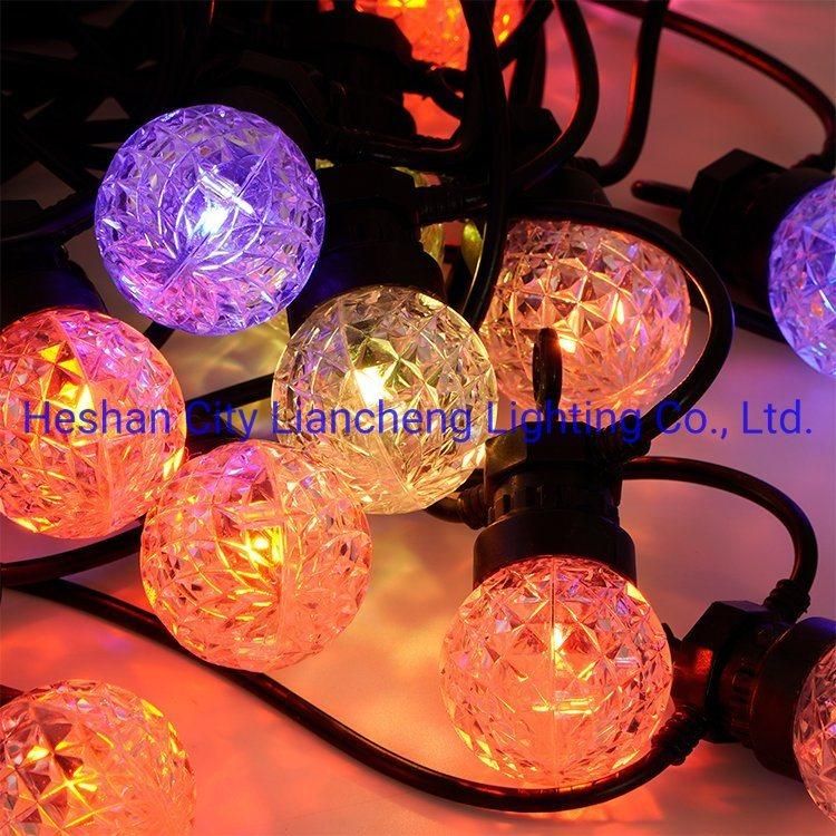 Liancheng New 2022 Multicolor Wedding Party Christmas Holiday Lighting G40 String Light