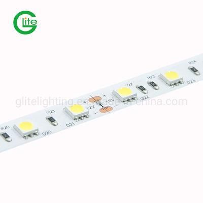 3years Warranty LED Light Strip SMD5050 60LED DC24 Single Color Strip for Lighting Decoration