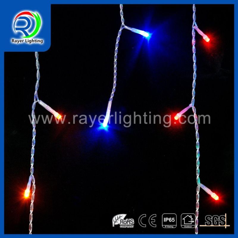 Festival Light 144LEDs Christmas Holiday Decoration Red LED Icicle Lights