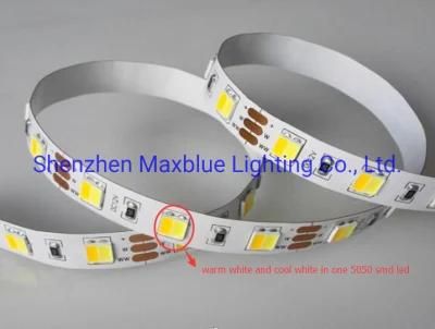 5050 CCT Tunable Ww/Cw 2in1 LED Strip Light