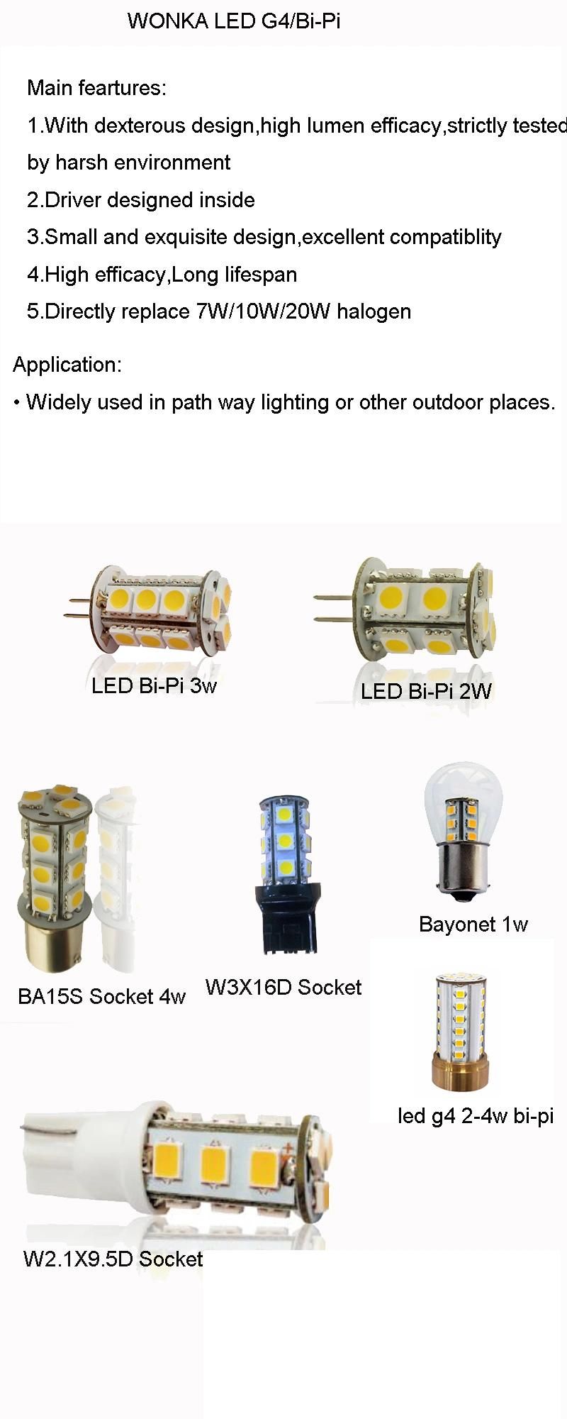 G4 Bi Pin LED Corn Light