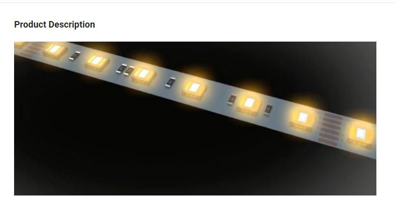 Rgbww LED Strip SMD5050 Flexible Light LED Rope Light