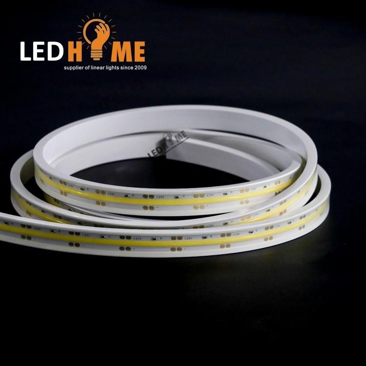 504LEDs/M COB LED Strip LED Lights for Room 12V/24V Green Color