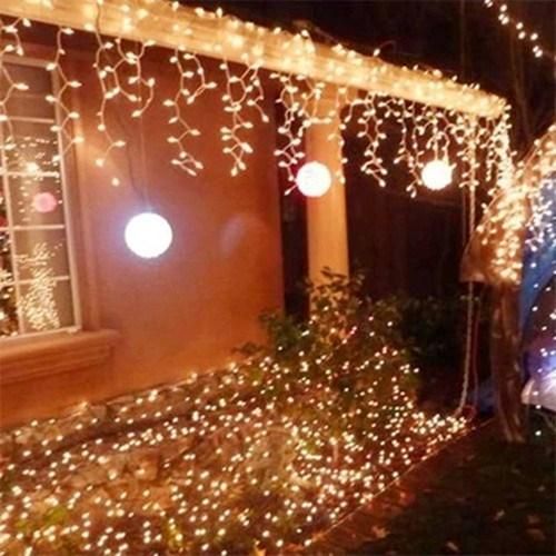 LED Icicle Lights for Outdoor Decoration Festival Decoration Christmas Light