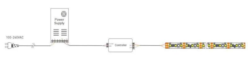 DC24V/DC12V 240LEDs/M High CRI High Density 3528 LED Strip Light